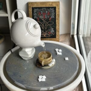 Kaffeekannen-Zimmerbrunnen