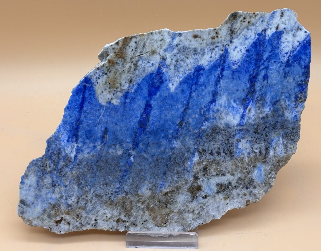 Lapislazuli-Krustenplatte