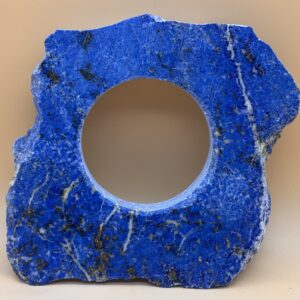 Lapislazuli-Bohrausschnitt-Platte