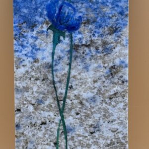 Lapislazuli-Motivplatte