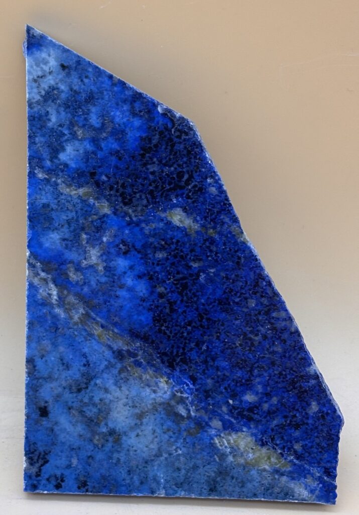 Lapislazuli-Scheibe