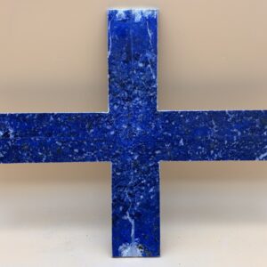 Lapislazuli-Kreuz-Platte