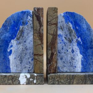 Buchstützen Lapislazuli