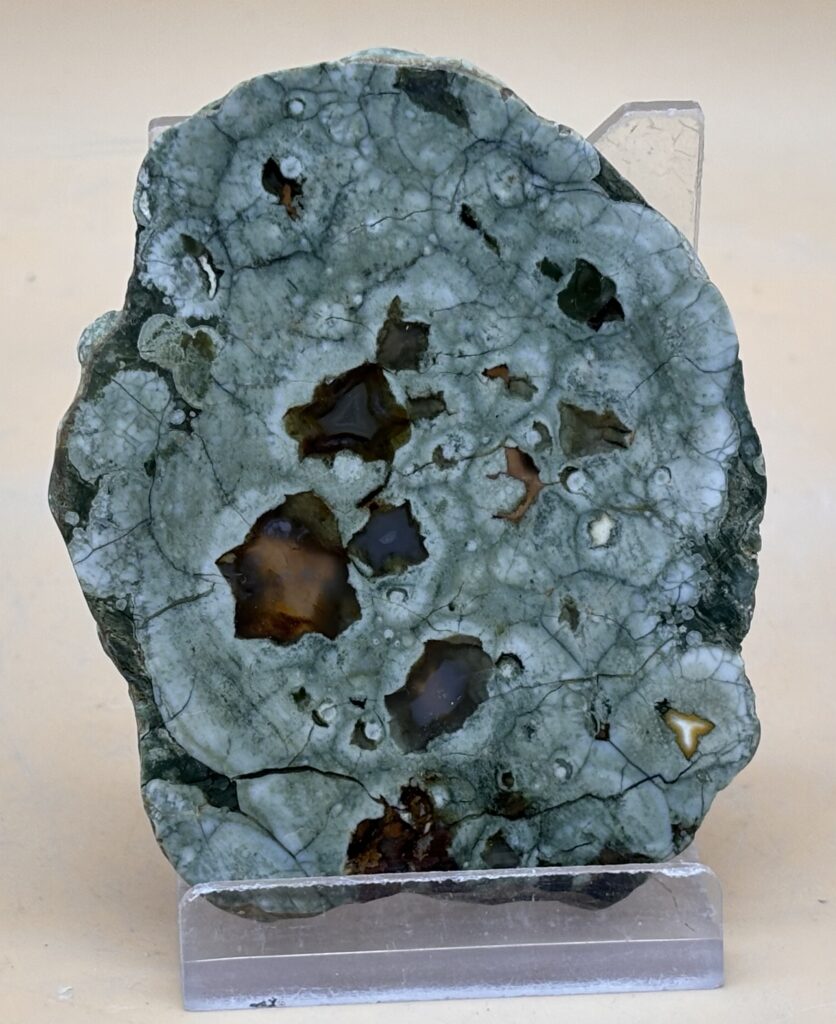 Rhyolith Scheibe