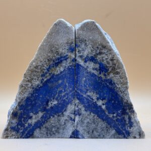 Buchstützen Lapislazuli
