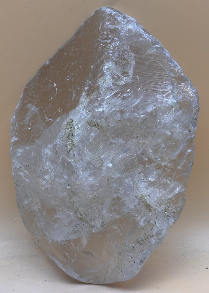 Bergkristall Anschnitt