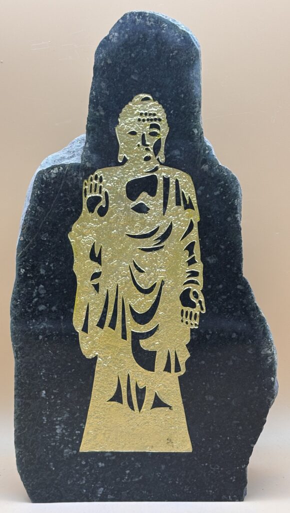 Buddha im Serpentin