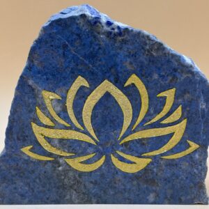 Lapislazuli Motivstein