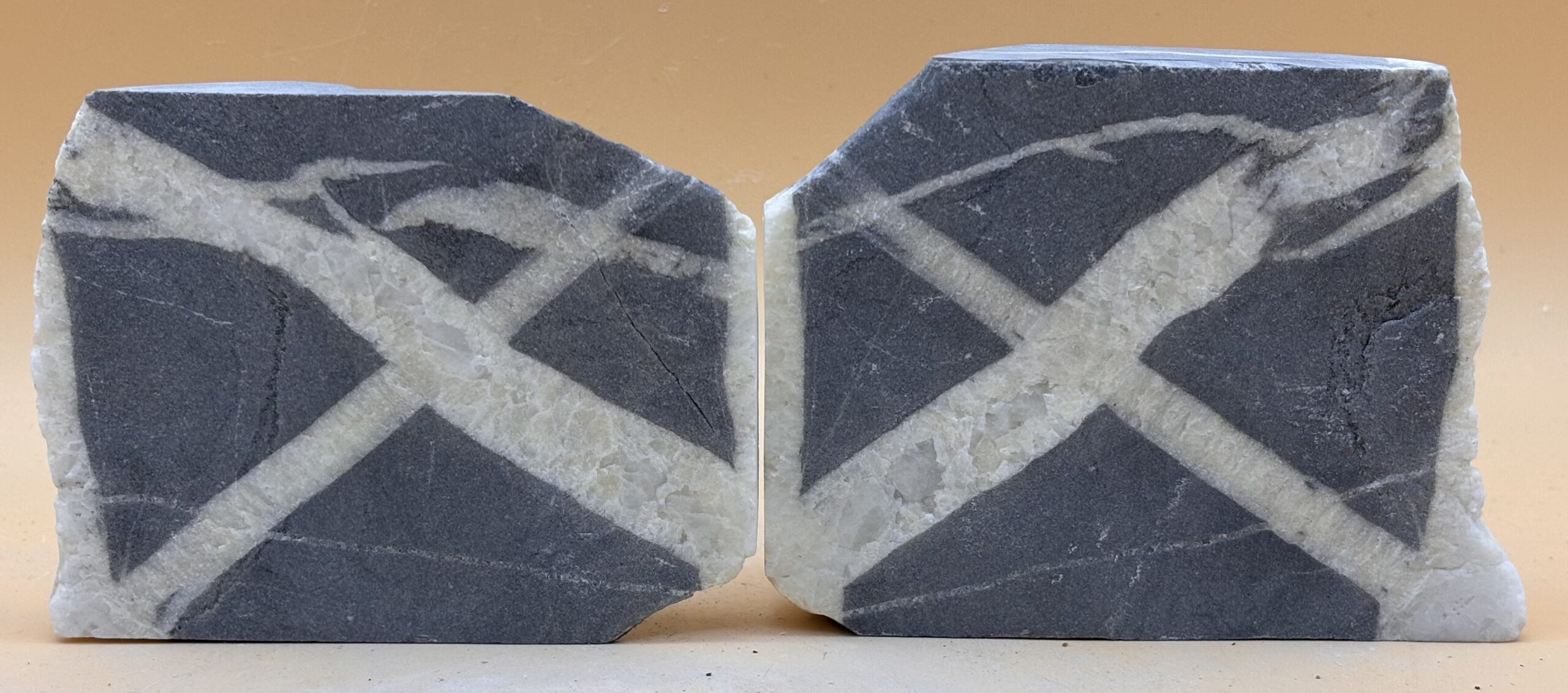 Rheingoldschiefer Spiegelsteine