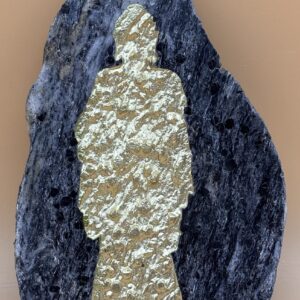 Buddha im Bündnerschiefer