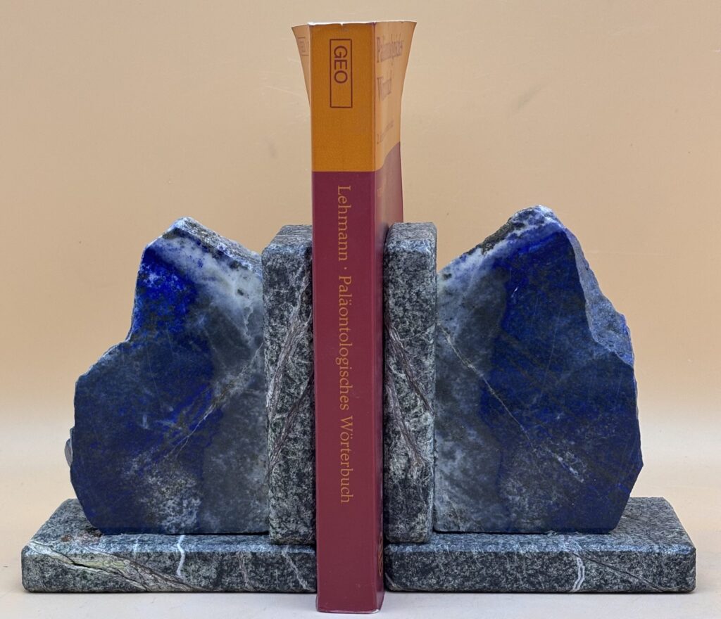 Buchstützen Lapislazuli