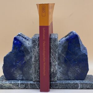 Buchstützen Lapislazuli