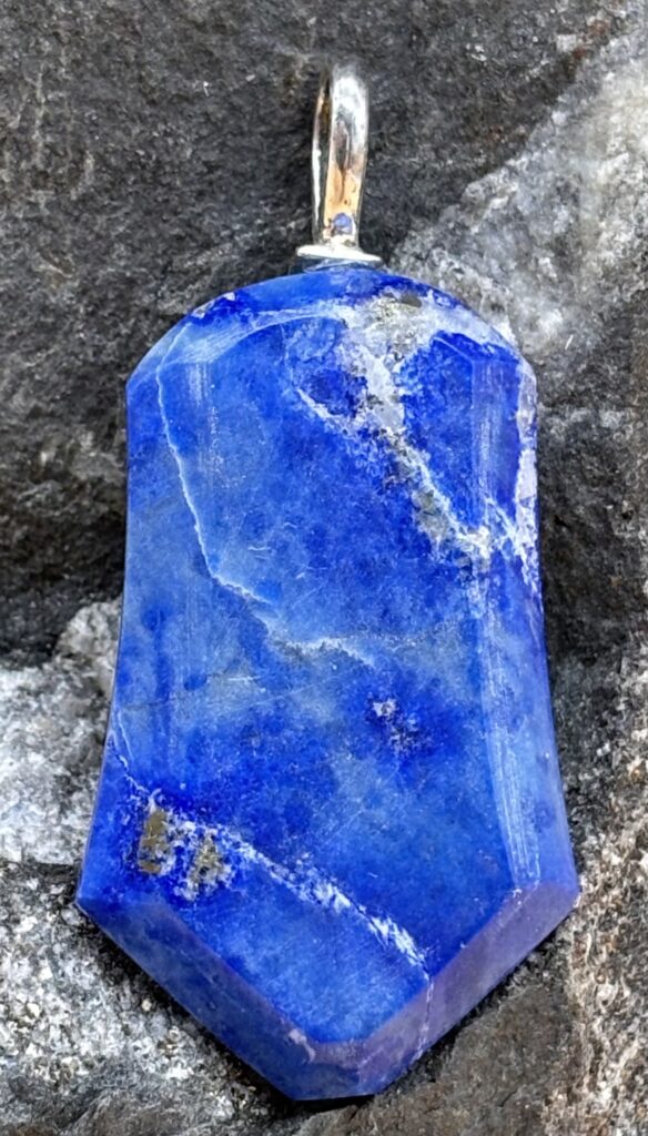 Lapislazuli Anhänger Freeform