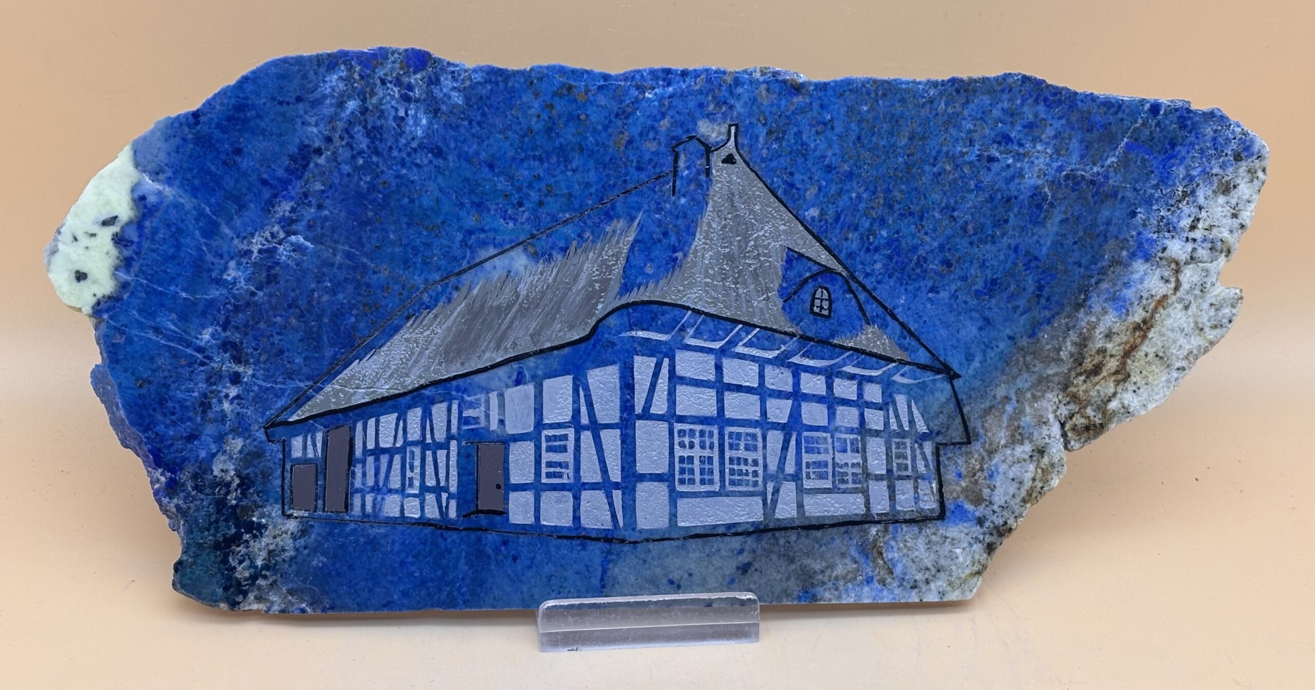 Friesenhaus auf Lapislazuli