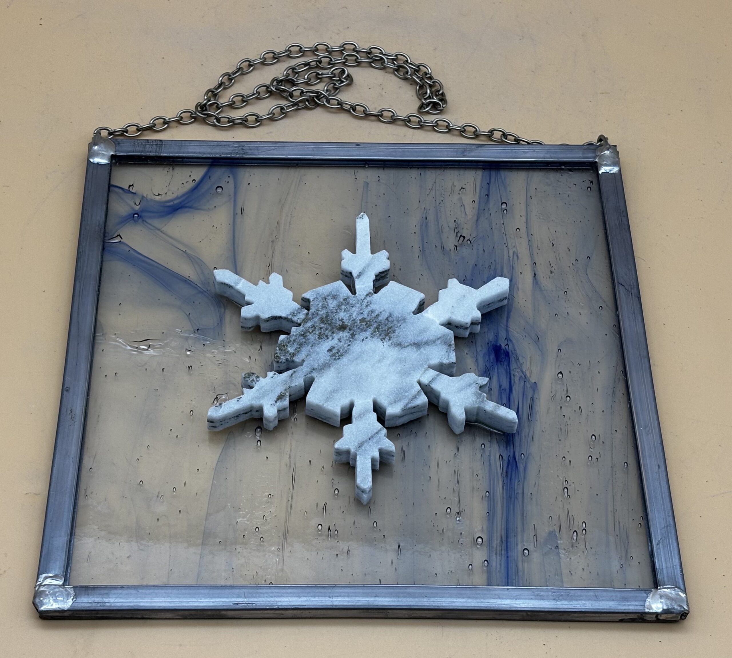Schneeflocke Goldmarmor – Bild 2